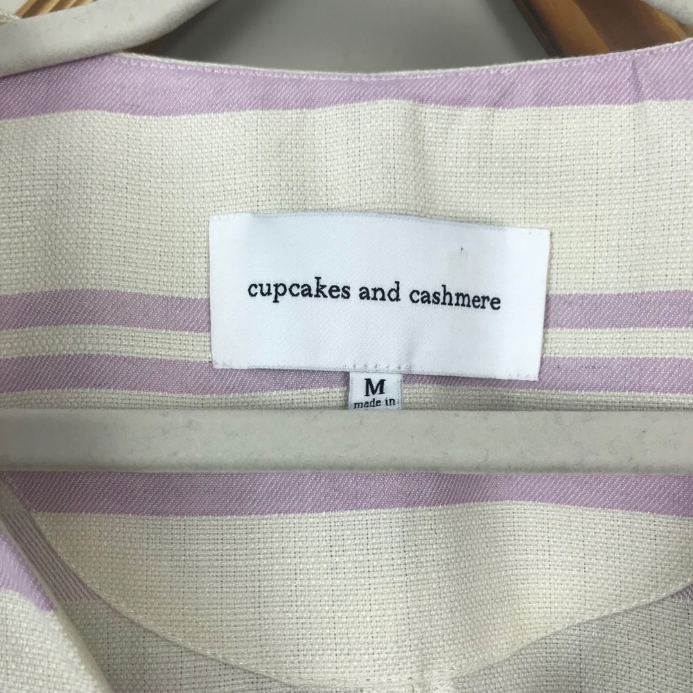 cupcakes & cashmere | Lavender & Cream Blazer - Picture 3 of 7